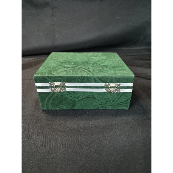 Marble Onyx Stone Goble Wine Glass Goblet Cup Set Velvet Case *VINTAGE* - Picture 10 of 11